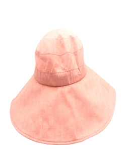 Cotton Wide Brim Bucket Hat  HA300281 LR